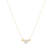 16" NECKLACE GOLD - PURPOSE PEARL