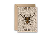Amicreative Spider Dark Omens Greeting Card: 1