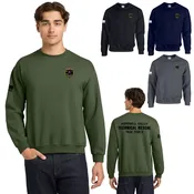 Hopewell Valley Technical Rescue Task Force -Adult Unisex Heavy Blend™ Fleece Crewneck Sweatshirt