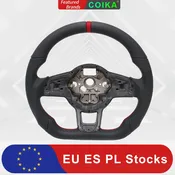 COIKA Steering Wheel Upgrade For Volkswagen Golf 7 GTI Perforated Leather