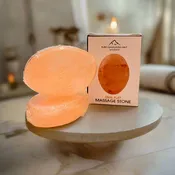 Himalayan Pink Salt Oval Spa Massage Stone