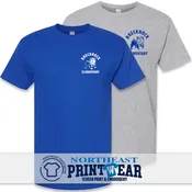 Brecknock Elementary Bulldog Left Chest | Short Sleeve Tee