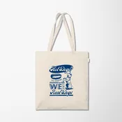 White Dog Bone 250th Celebration Real Dogs Tote Bag