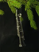 Clarinet Ornament — Lawrence Family Glass Blowers
