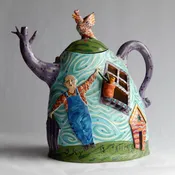 Ceramic Sculpture: Henny Penny
