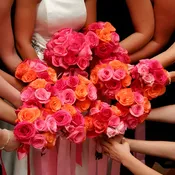200 Rose and 6000 Rose Petals DIY Wedding Flower Kit