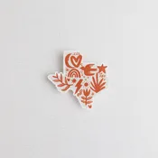 Texas to the Moon & Back Sticker