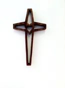 Heart in Center Cross — Gregory's Special Creations