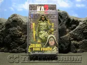 "BRAND NEW & SOLD OUT" NECA Kick Ass 2 Series 2 Colonel Stars & Stripes With Hood & Eisenhower The Dog Action Figure Set (1) MINT On Card