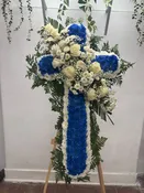 Blue cross — Minervas Flowers