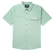 Aftco Air-O Mesh Short Sleeve Button Down Shirt for Men