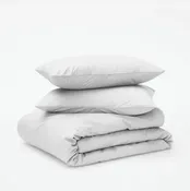 Classic Percale Duvet Set - Cloud