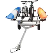 MicroSport™ 2 Kayak/2 Bike Trailer Package (2 Sets J-Racks, 2 Bike Racks, Spare Tire)