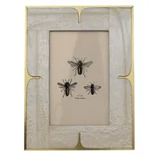 4x6 Picture Frame - Mop Resin and Brass