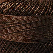 Presencia Perle Cotton - Size 8 - 8080 CHOCOLATE