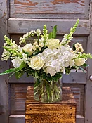 Luxurious white blossoms for your Valentine — Anthony Gowder
