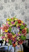 A Mother's Garden Memorial Wreath