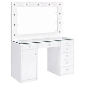 Acena Makeup Vanity Table with LED Mirror
