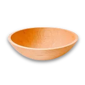 Colonial Hardwood Bowl