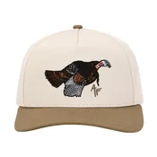 American Fetcher The Gobbler Trucker Hat Cream/Brown Bill