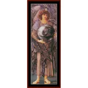 1st Day of Creation by Eugene de Blass pdf counted cross stitch pattern