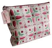 Lori Holt - Berry & Sage Vinyl Project Bag