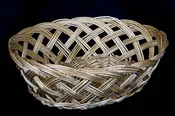 Bread Basket, oval, wicker