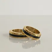 Equator Inlay Ring Band