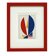 Abstract Collage of Head