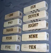 Wood Blocks - Numbers and Languages