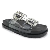 Outwoods Black Crystal Sandal 21210 Bally-1 Spring 2022