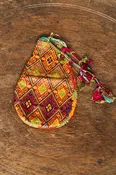 Tier Shaped Afghan Wallet