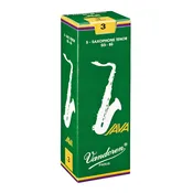 Vandoren SR273 Tenor Saxophone Java Reeds, Strength #3, Box of 5