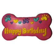 Doggie Express Birthday Assorted Bones Bakery Cookie