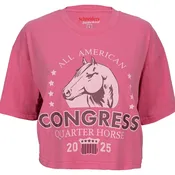 2025 Congress Ladies Boxy Cropped T-Shirt