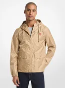 Anorak ciré à logo