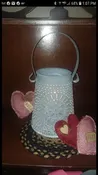 Primitive Punched Tin Plug-In Wax Melter