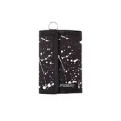 80s Bi-Fold Black Splatter Wallet