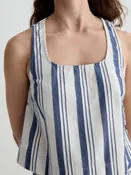 AG Denim Alpha Tank in Line Up
