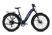 Aventon * Aventure 3 Step Through Ebike Large Cobalt Blue