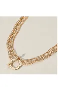 2PCS - Metal Chain Toggle Closure Necklaces