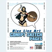 Concept Sketch Pages (25 Sheets)