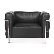 Corbusier Grand Modele Armchair With Down Cushions