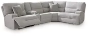 Acklen Place Power Reclining Sectional with Storage Console