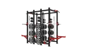 DYNAMIC Titan Pro Double Half Rack Double Post