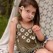 Daisy Crochet Top