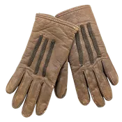 Antique 1930s Children's Fancy Leather Gloves