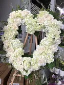 Big Heart Standing Spray – Design 2 — BLOOMS BY BAHRAM