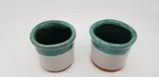 6 Green Shot Pots