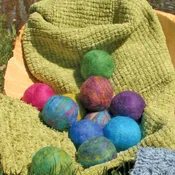 Felted Soap Balls